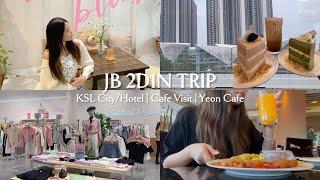 JB Vlog with da fam: 2D1N trip at KSL City & Hotel Resort | Yeon Cafe 