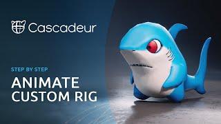 Animate a Custom Character Rig in Cascadeur