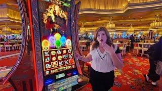 My Wife Loves the NEW House of the Dragon Slot Machine in Las Vegas!