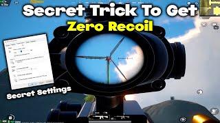 Secret Settings To Get Zero Recoil | Best Sensitivity For Low DPI Mouse