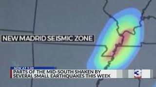 Seven earthquakes hit the Mid-South in the same day