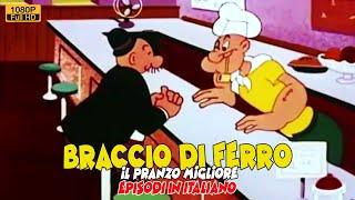 Braccio di ferro | EPISODI IN ITALIANO | IL PRANZO MIGLIORE