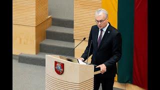 G. Nausėda: valstybės užduotis – padėti verslui vykdančiam Lietuvos ekonominę transformaciją