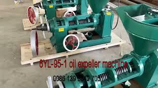 6YL-95-1 screw oil expeller machine