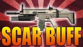 Black Ops 2: The New Scar Weapon Buff! (Call of Duty BO2 Best Class Classes Tips and Tricks)