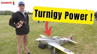 TURNIGY POWER ! Stuart Warne (HobbyKing) demonstrates his P-51 Mustang at ProWing 2024