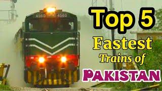 Top 5| Fastest Actions of Pakistan trains\ Pick your favorite.