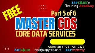 FREE Video 5 of 6 - Master CDS | SAP ABAP Core Data Services Free SAP Training | A to Z of ABAP CDS