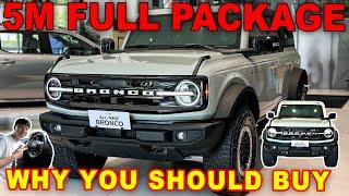 2024 Ford Bronco Outer Banks Sasquatch SUV Review Test Drive