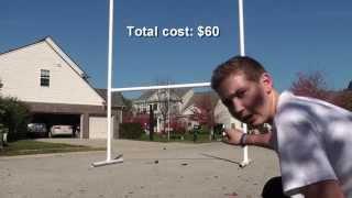 How to make a Football Goal Post at home