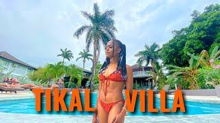 JAMAICA VLOG- UNBELIEVABLE STAY AT TIKAL LUXURY OCEAN FRONT VILLA| AIRBNB OCHO RIOS| Kayy Moodie