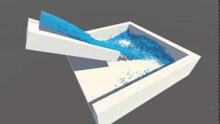 ParticleWorks demo - Fluid simulation (SPH)