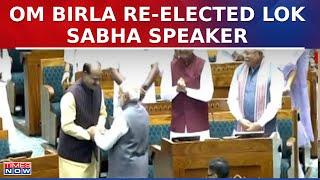 Lok Sabha Session: Om Birla Elected As 18th Lok Sabha Speaker | Latest Updates