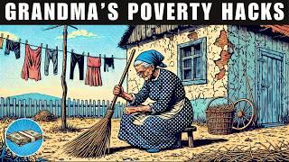 Grandma's 28 Poverty Hacks that will BLOW YOUR MIND & MAKE LIFE EASIER!!!