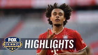 19-year-old Joshua Zirkzee puts Bayern up 1-0 over Mönchengladbach | 2020 Bundesliga Highlights