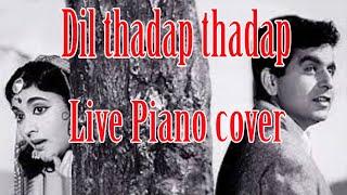 Dil Tadap Tadap ke|Madhumathi songs|Lata Mangeshkar-Mukesh|Hindi songs|Piano Cover# Pubudu Chandana.