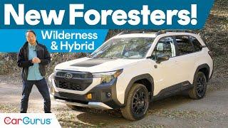 2025 Forester Hybrid and the New 2026 Forester Wilderness | Subaru Forester Updates!