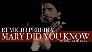 Mary Did You Know by Remigio Live Rehearsal 432hz