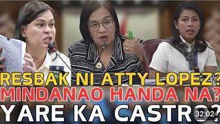 VP SARA may MATINDING RESBAK FRANCE CASTRO CITE N CONTEMPT ATTY LOPEZ?