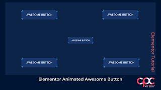 How to Make an Animated Awesome Button Using Elementor for FREE | Elementor Tutorial