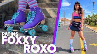 Lançamento: Patins Quad Foxxy Roxo | TRAXART