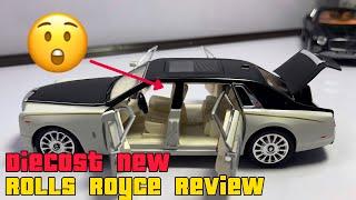 Diecast New Rolls Royce Review #diecastcars #rollsroycediecast #luxurydiecast