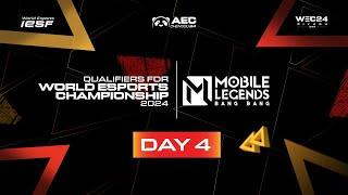 MLBB WOMEN | IESF ASIA REGIONAL QUALIFIERS 2024 | DAY 4