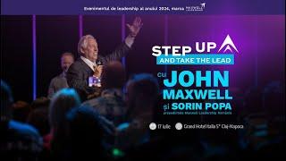 John Maxwell - Step up and take the lead - 17 iulie 2024, Cluj-Napoca, România