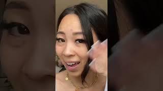 TRYING THE TIKTOK FAMOUS EYE BAGS HACK!!! #shorts