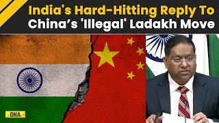 India Protests China's New "Counties", Claims Overlap With Ladakh | India China Row