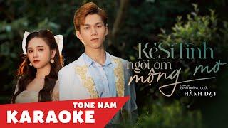 [KARAOKE] KẺ SI TÌNH NGỒI ÔM MỘNG MƠ - THÀNH ĐẠT | BEAT GỐC