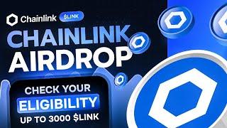 Crypto Airdrop | Chainlink Airdrop Claim Up to 2500 $LINK