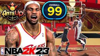 99 OVR LEBRON JAMES BUILD is a VC GLITCH in NBA 2K23