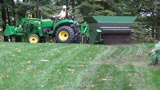 John Deere 2038r, Top Dressing My Lawn / 117