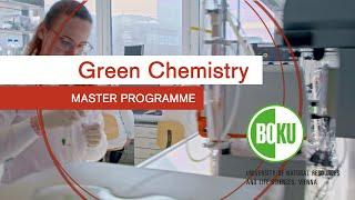 Master's programme Green Chemistry BOKU