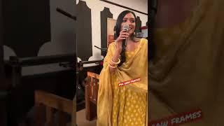 Lakshmi ki singing on set #bhagyalakshmi #bts #behindthecamera #lakshmi