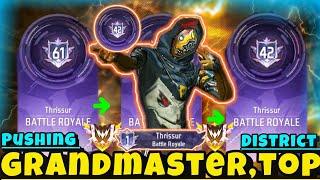TOP 1 Pushing ഈ Seasonന്റെ Last Video Grandmaster Rankpushing|Tips And Tricks|Garena FreeFireMAX