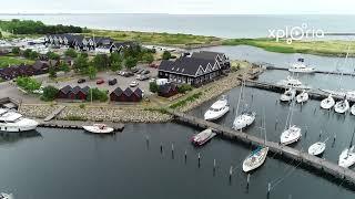 Greve Marina, Baltic Denmark 2018.07 aerial video