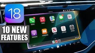 iOS 18 RC - Every New Apple CarPlay Feature