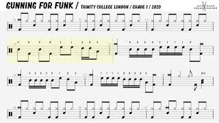 How to play Gunning For Funk On Drums 