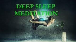 Guided meditation deep sleep - Floating into dreams, hypnosis before bed