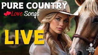 BEST LOVE SONGS  | PURE COUNTRY SONGS 2024 | COUNTRY TRENDING SONGS - LIVE