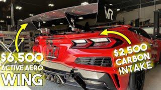 Z06 Corvette Active Aero Wing + Carbon Intake INSTALL EP.7