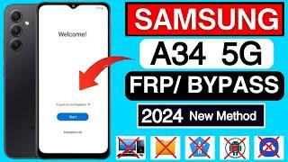 Samsung A34 5G Frp Bypass Without PC | Samsung A346E Frp Lock Remove | Android 14 New Update 2024