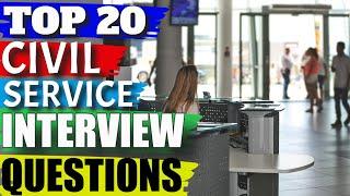 Civil Service Administrative Officer Interview Questions and Answers