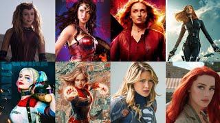 Marvel & DC Women - Unstoppable #marvel #dc #internationalwomensday #diainternacionaldamulher