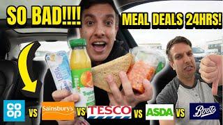 Eating ONLY MEAL DEALS for 24HRS (BEST to WORST!!)