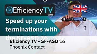 Speed up your terminations with the SF-ASD 16