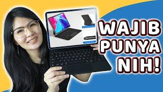 LEBIH MURAH! Alternatif Magic Keyboard untuk iPad - Review T89 Magic Keyboard dari GOOJODOQ