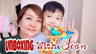 #UNBOXING Funny Blocks/ DYI 170 pcs/ unboxing with Sean/ #membersshoutout